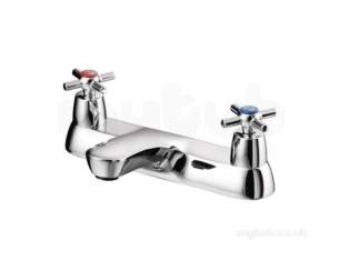 Swan Brassware -  New Swan Two Tap Holes Xt Bath Filler Chrome Plated S7488aa