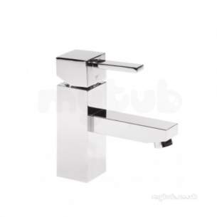 Roper Rhodes Taps -  Factor Square Basin Mixer Plus Clicker Waste