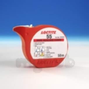 Adhesives and Lubricants -  Loctite 55 Pipe Seal 50m 483283