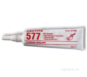 Adhesives and Lubricants -  Loctite 577 Pipe Thread Sealant 50ml