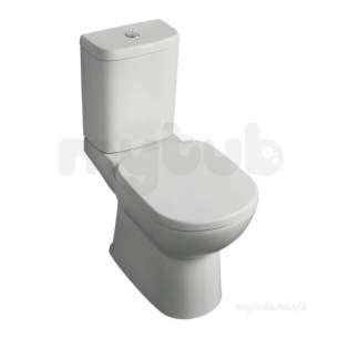 Ideal Standard Tempo Sanitaryware -  Ideal Standard Tempo T3276 Close Coupled Wc Pan Ho Wht