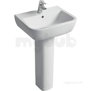 Ideal Standard Tempo Sanitaryware -  Ideal Standard Tempo T4225 Semi Pedestal White T422501