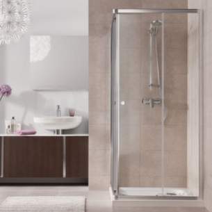 Twyford Geo6 and Hydr8 Enclosures -  Twyford T4 Corner Entry 760mm T43300cp