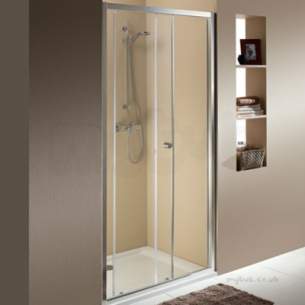 Twyford Geo6 and Hydr8 Enclosures -  T4 Sliding Door 1200mm Left Hand Or Right Hand T48500cp
