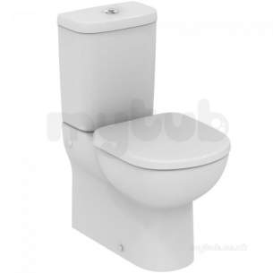 Ideal Standard Tempo Sanitaryware -  Ideal Standard Tempo/kheops T6799 Sc Seat And Cvr Shrt Wh
