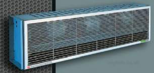 Warm Air Curtains -  Thermoscreens C Range 1000w6r Hot Water Recessed Compact Air Curtain 1 Phase