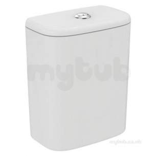 Ideal Standard Tesi Sanitaryware -  Ideal Standard Tesi T357001 Cc Cistern Dual Flush 6/4 L