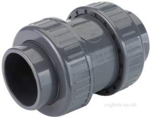 Tp Check Valves -  Tp Upvc Chk Valve Epdm Rub Spring 1.1/2