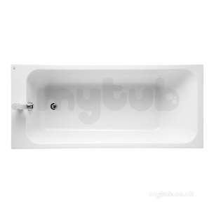 Ideal Standard Acrylic Baths -  Ideal Standard Softmood T9928 1700x750 No Tap Holes Bath White T992801