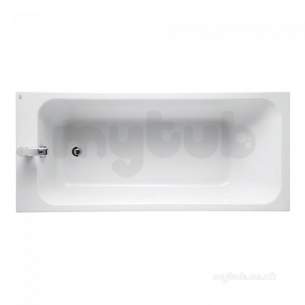 Ideal Standard Acrylic Baths -  Ideal Standard Softmood T9933 1700x750 Bath Ifpplus White
