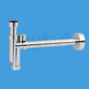 Mcalpine Metalic Traps and Waste -  Mca Ta32vuk-cb Chrome Plated Plas. Antiv. Basin Kit