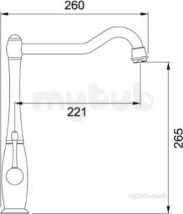 Franke Sinks -  Franke Verbier Tap Chrome 115.0250.640