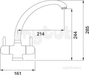 Franke Sinks -  Franke Filterflow Zurich Tap Chrome P