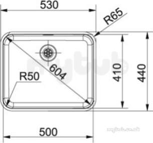 Franke Sinks -  Franke Lax 110 50-41 Undermount Sink Ss