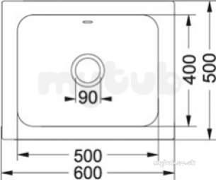 Franke Sinks -  Franke Bfx710 Drop On Belfast Sink