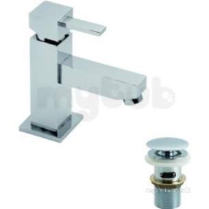 Vado Brassware -  Mini Mono Basin Mixer Single Lever Deck Te-100m/cc-c/p