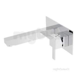 Vado Brassware -  2 Hole Basin Mixer Single Lever W/m Plus