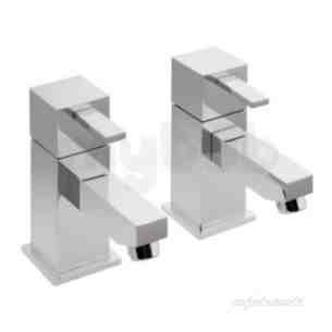 Vado Brassware -  Vado Bath Pillar Taps Deck Mounted Te-136-c/p