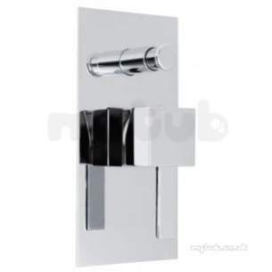 Vado Brassware -  Te Conc Shower Valve Plus Divrtr Single Lvr W/m