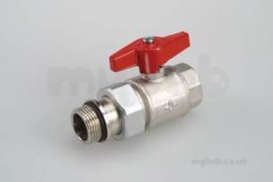 Uponor Manifold L Ball Valve 3/4 Inch Mt/ft