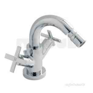 Vado Brassware -  Mono Bidet Mixer Deck Mount Plus Pop-up Waste Ton-110-c/p