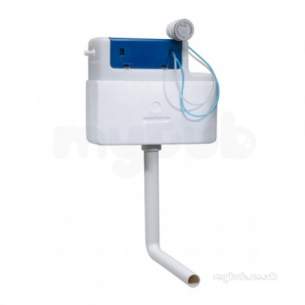 Roper Rhodes Toilets -  Cascade Side Entry Slimline Conc Cistern