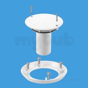 Mcalpine Waste traps overflow -  Tsg Conversion Kit White Tsgcontv