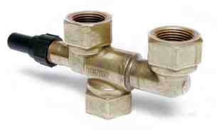 Henry Pressure Relief Valves -  Henry 925 3-way Dual Shut Off Valve (fpt) 1/2 Inch