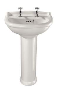 Nabis Sanitary Ware -  Wolseley Nabis Tranquil Pedestal White