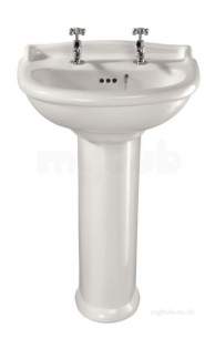 Nabis Sanitary Ware -  Wolseley Nabis Tranquil Pedestal White