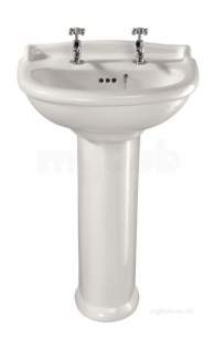 Nabis Sanitary Ware -  Wolseley Nabis Tranquil Pedestal White