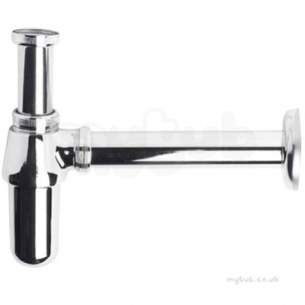 Twyfords Commercial Sanitaryware -  1.25 Bottle Trap With Extension Cp Wf8606cp