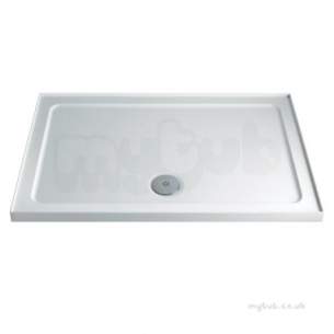 Twyford Twylite Shower Trays -  Tray 1700x750 Rectangle Upstand Tr6401wh