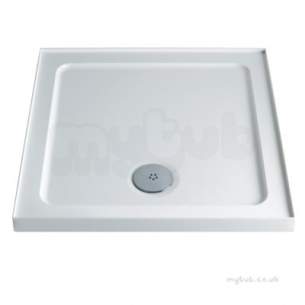 Twyford Twylite Shower Trays -  Tray 900x900 Square Upstand Tr6231wh