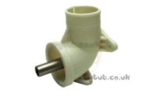 Hobart Commercial Catering Spares -  Hobart 172695 Upper Wash Tee Plastic