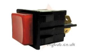 Hobart Commercial Catering Spares -  Hobart 28111125 Switch On-off Red