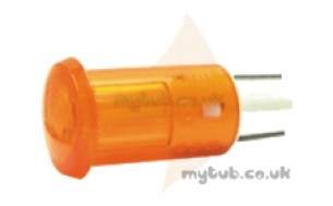 Lincat -  Lincat Ne37 Neon Amber-round