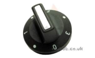 Ego Products -  Cdr Technical Services 524.007 Knob 0-3 Six Heat Sw Knob