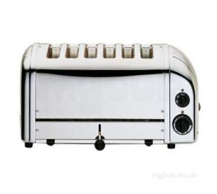 Dualit Appliances -  Dualit 60144 Toaster Vario 6 Sl Polished