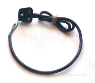 Dualit Ltd -  Dualit 00063 3m Mains Cable-1.5m