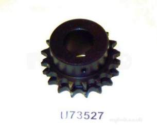 Mono Equipment Bakery -  Mono 104-03-01900 Sprocket 17 Tooth