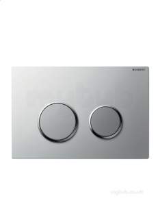 Geberit Commercial Sanitary Systems -  Actuator Plate Sigma20 Gloss-mat-gloss