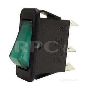Lincat -  Lincat Sw53 Illuminated Switch-green