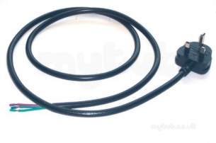 Rowlett Catering Equipment -  Rowlett Ruttland Catering Cordset-131 Cordset-131 Mains Lead 1.5mm