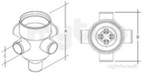 Marley Underground -  110mm Bottom Outlet Chamber Body Uac02