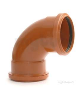 Marley Underground -  110mm X 87.5deg D/socket Bend Ub411