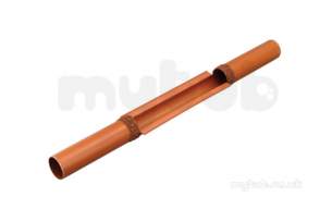 Marley Underground -  110mm X 1.5m D/spigot Channel 600mm Ucc4