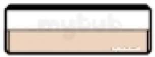 Polypipe Ug Drain Pipe -  110mm X3m Plain Ended Pipe Cont Ufc430