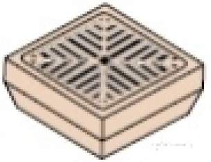 Polypipe Underground Drainage -  Polypipe 110mm Aluminium Grid Ug454