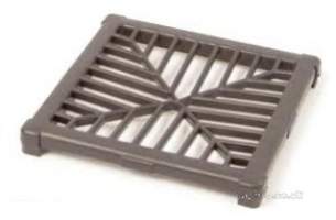 Polypipe Underground Drainage -  110mm Square Gully Grating Ug415